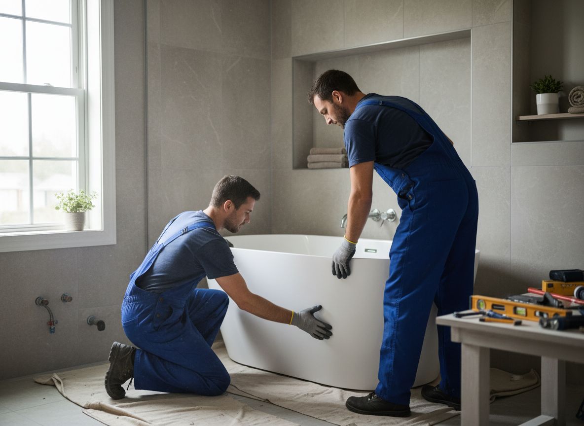 Bathtub Installation
