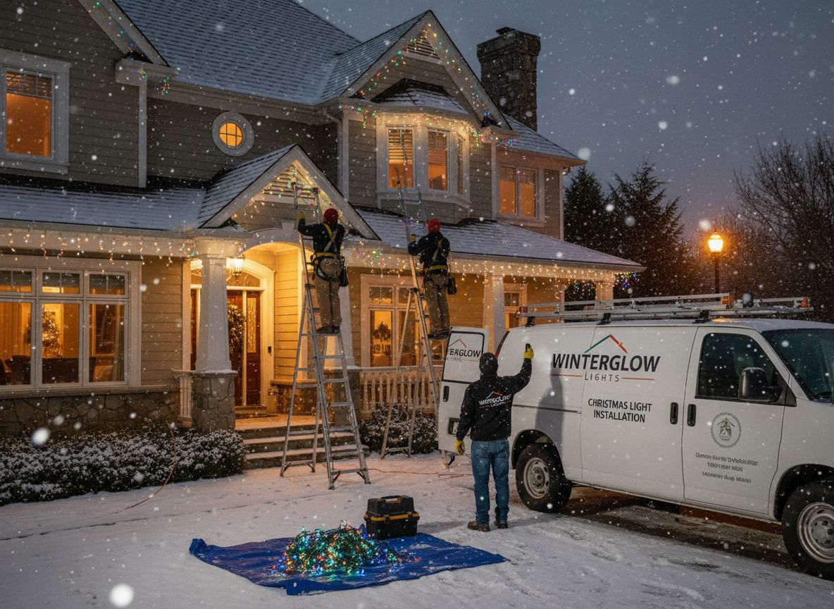 Christmas Light Installation