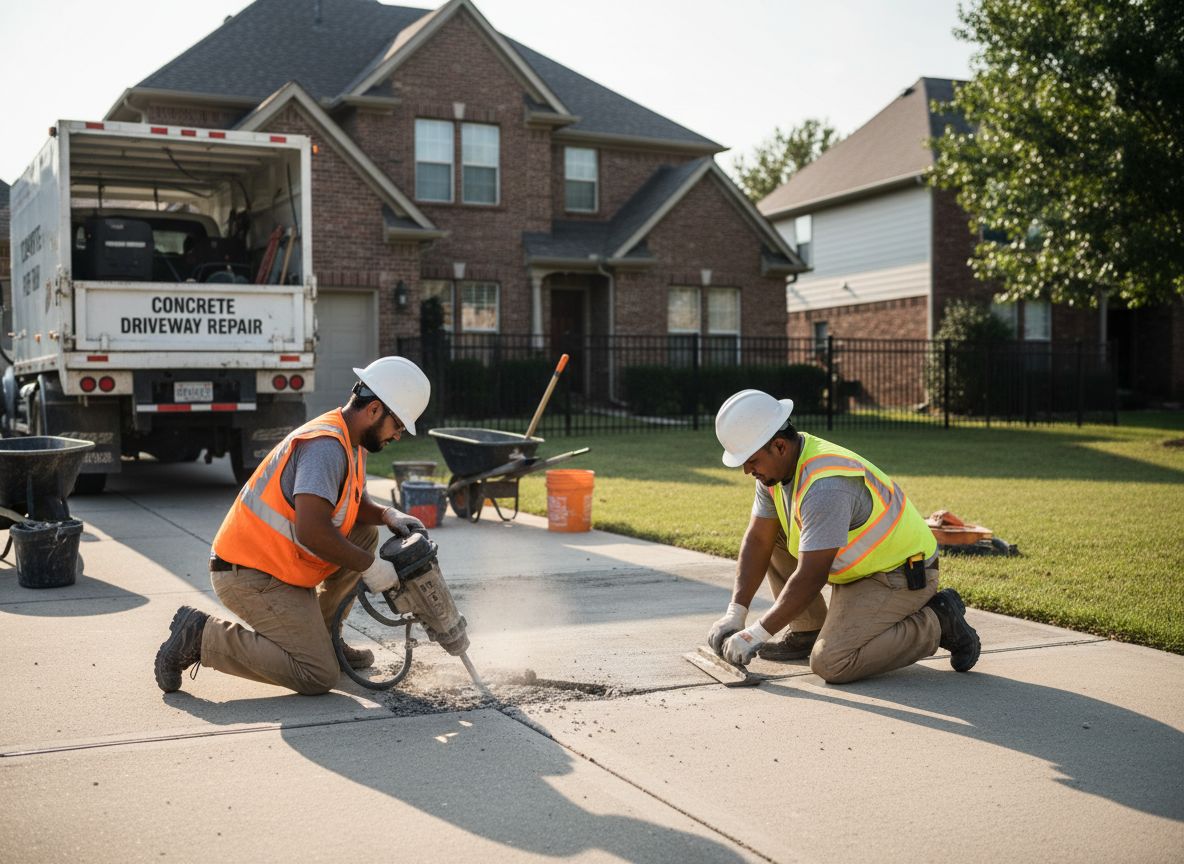 Concrete Driveway Repair