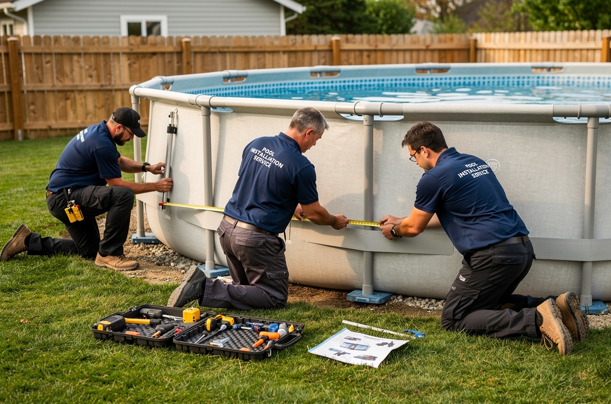 Above Ground Pool Installation