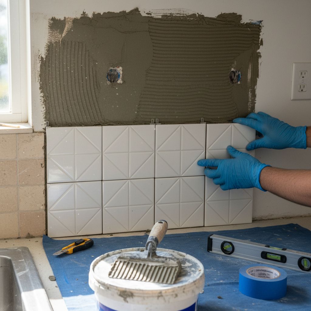 Backsplash Installation