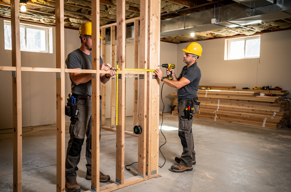 Basement Framing