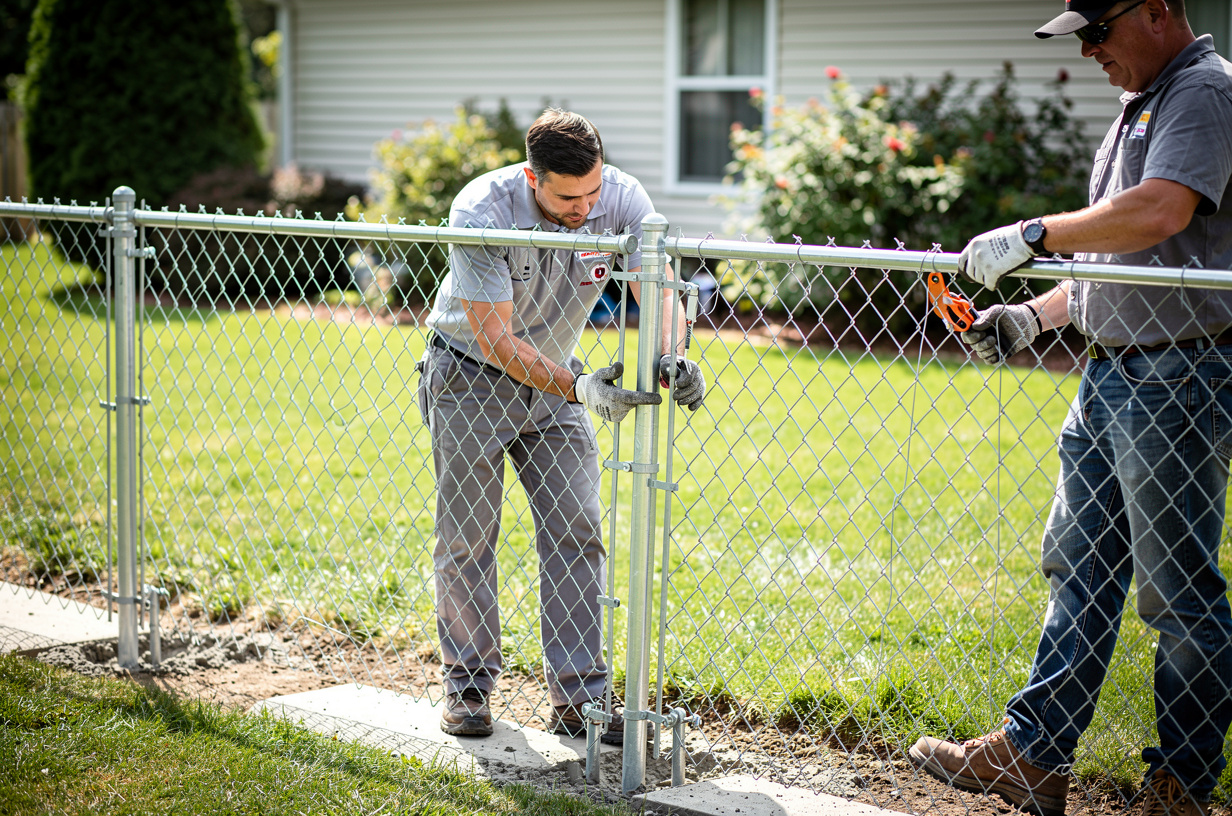 Chain Link Fence Installation