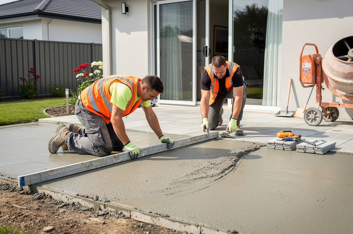 Concrete Patio