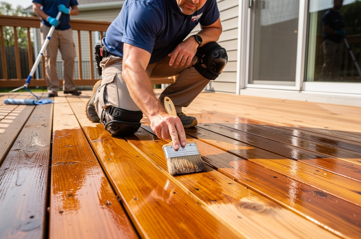 Deck Staining