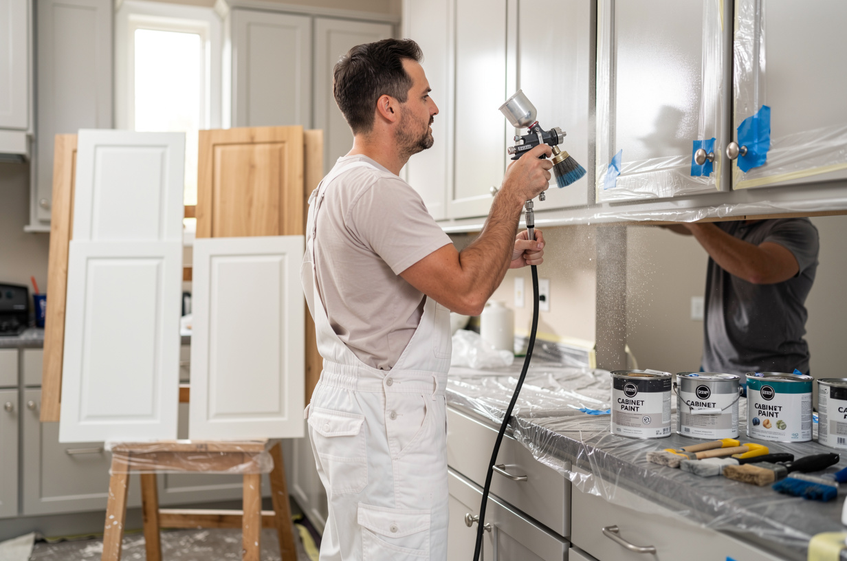 Kitchen Cabinet Painting Cost Calculator